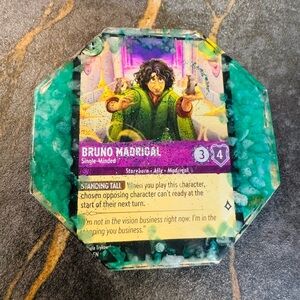 Bruno Madrigal Encased Card Coaster